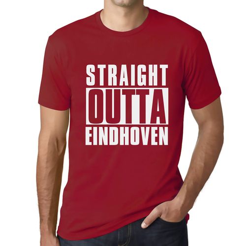 Homme Tee-Shirt Tout Droit Sorti D'eindhoven - Straight Outta Eindhoven - T-Shirt Graphique Éco-Responsable Vintage Cadeau Nouveauté