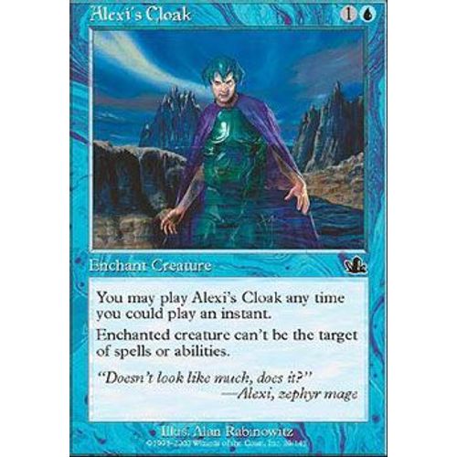 Manteau D' Alexie ( Alexi's Cloak ) - Magic Mtg - Prophetie Vf E 29 - C