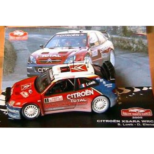 Citroen Xsara Wrc Winner Rally Monte Carlo 2005 1/43 Loeb Elena Ixo Altaya-Ixo