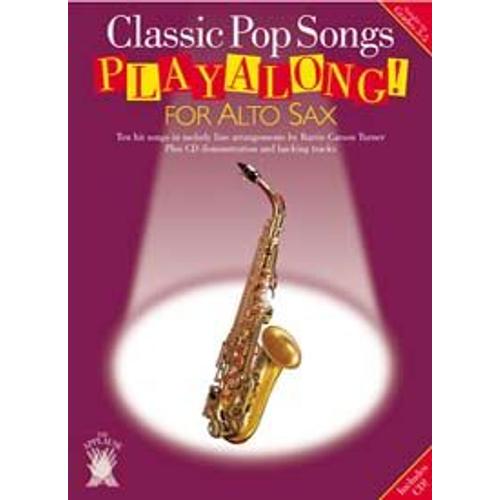 Playalong Classic Pop Songs Alto Sax Cd