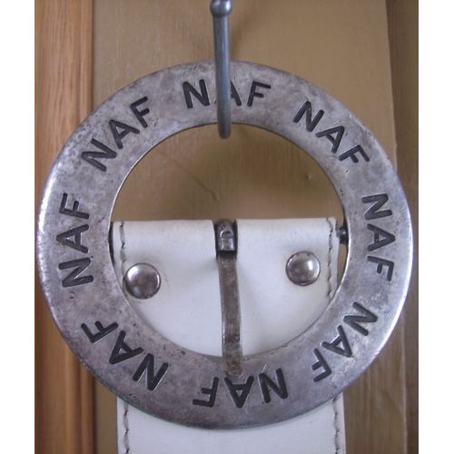 Ceinture Naf Naf Blanc Cassé Longueur 82 Centimètres