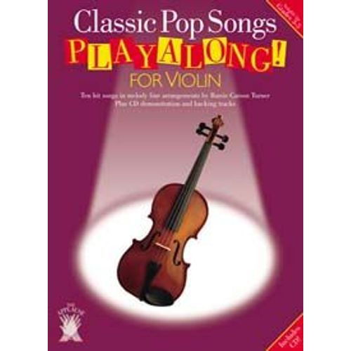 Playalong Classic Pop Songs Violin Cd