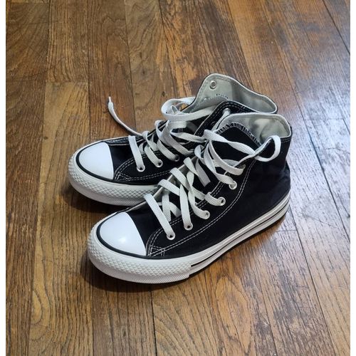 Converse Plateforme Chuck Taylor Noir Taille 36