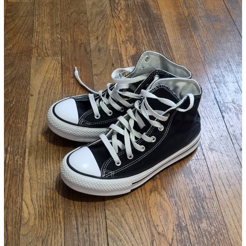 Converse Plateforme Chuck Taylor Noir Taille 36