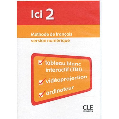 Ici 2 Méthode De Francais Version Numerique