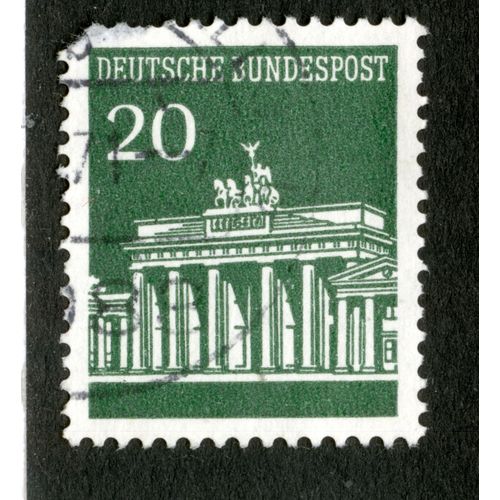 Timbre Oblitéré Deutsche Bundespost, 20