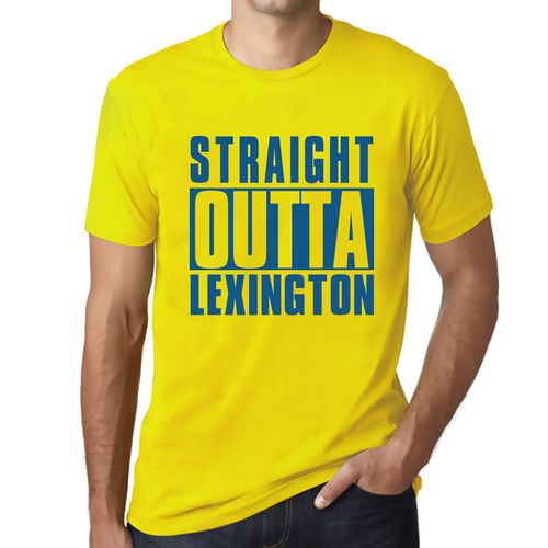 Homme Tee-Shirt Tout Droit Sorti De Lexington - Straight Outta Lexington - T-Shirt Graphique Éco-Responsable Vintage Cadeau Nouveauté