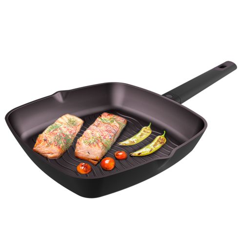 Poêle Anti-Adhésive Cecotec Gril Polka Experience 28 Grill Titan - 28 Cm