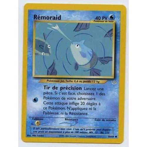 Pokemon Neo Revelation N° 50/64 Remoraid