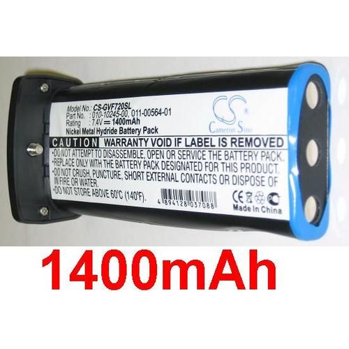 Batterie Pour Garmin Vhf 720, Vhf 725, Vhf 725e, P/N: 010-10245-00, 011-00564-01 **1400mah**