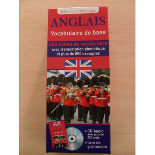 Anglais Vocabulaire De Base