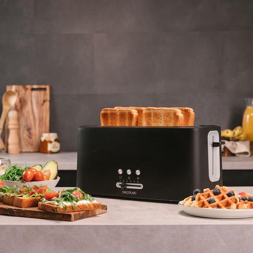 Grille-pain Cecotec Toast&Taste 16000 Extra Double 1630 W Noir