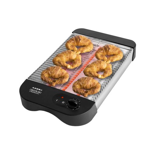 Grille-pain Cecotec Turbo Easytoast Basic 600W Noir Acier inoxydable 900 W