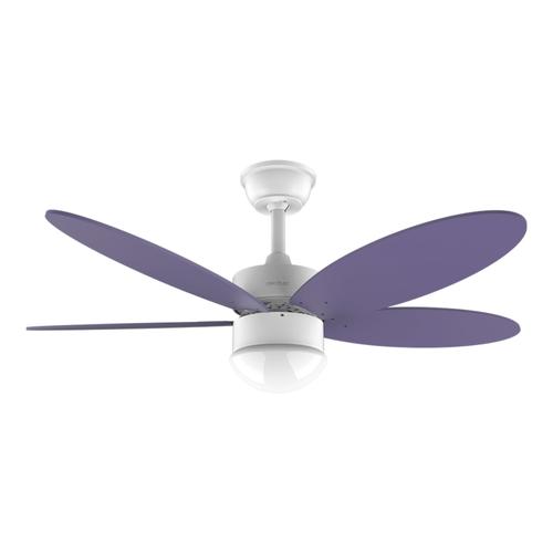 Ventilateur de plafond avec télécommande et lumière EnergySilence Aero 4250 Flow Purple