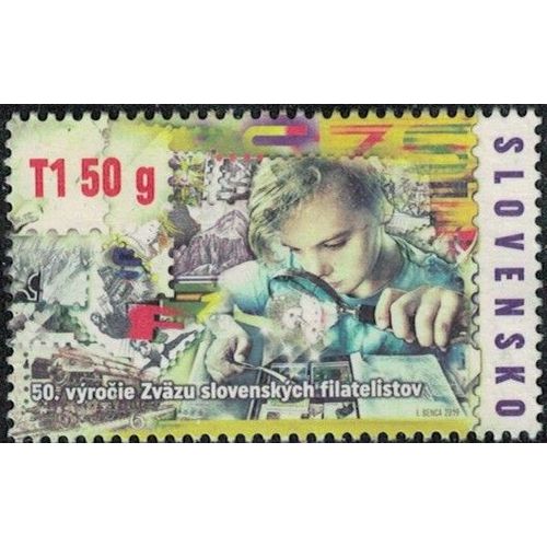 Slovaquie 2019 Oblitéré Used 50e Anniversaire De L'union Des Philatélistes Slovaques Su