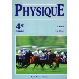 Physique 4e Année