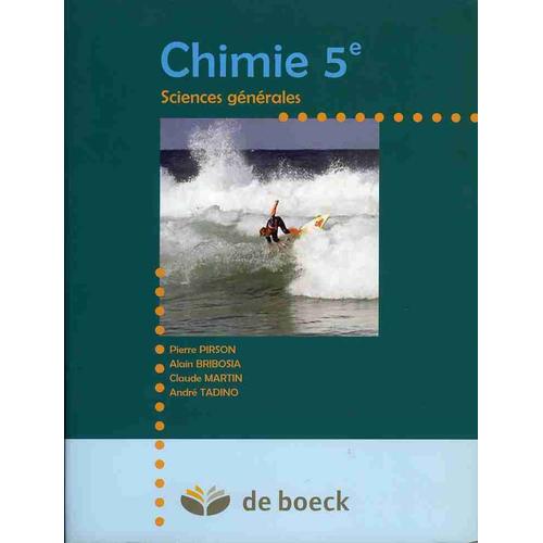 Chimie 5e Année Sciences Générales