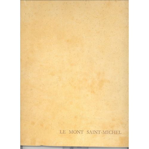 Le Mont Saint-Michel.