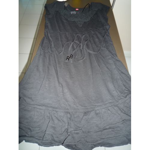 Robe Noire Edc By Esprit Crochet