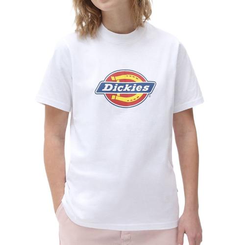 T-Shirt Blanc Femme Dickies Icon