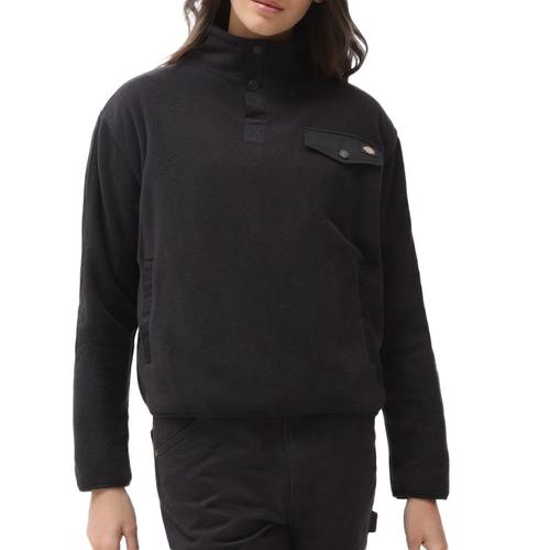 Sweat Polaire Noir Femme Dickies Port Allen