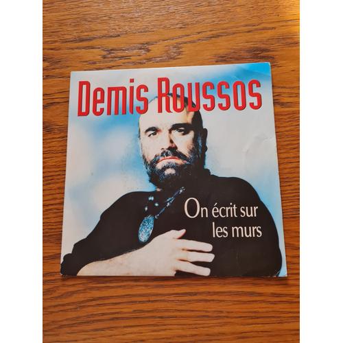 Demis Roussos On Écrit Sur Les Murs Vinyle 45 Tour