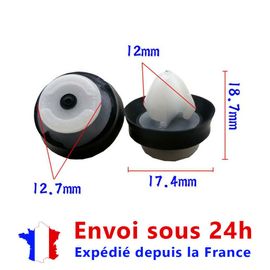 X10 Clips De Fixation Garniture Porte Citroen C3 C8 Berlingo Twingo 2 Etc