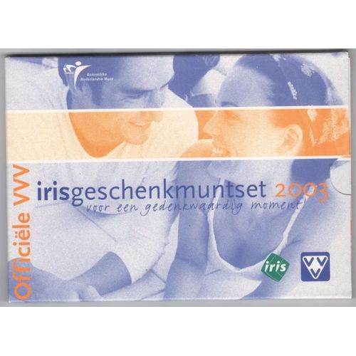 Pays-Bas 2003 - Coffret Bu 8 Pieces - Officiele Vvv - Iris