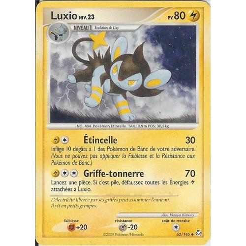 Pokemon - Luxio Niv 23 - Eveil Des Légendes