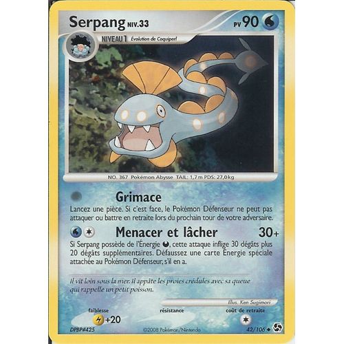 Pokemon - Serpang Niv 33 - Duels Au Sommet