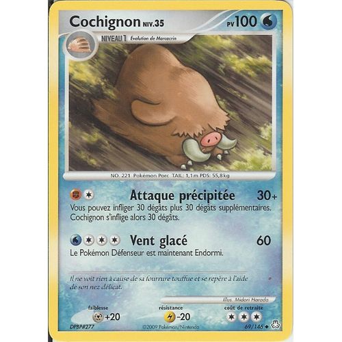 Pokemon - Cochignon Niv 35 - Eveil Des Légendes