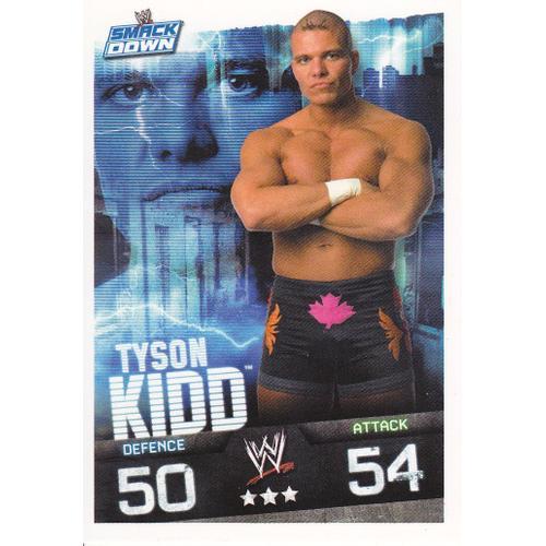 Carte Slam Attax Evolution " Tyson Kidd ", À Collectionner