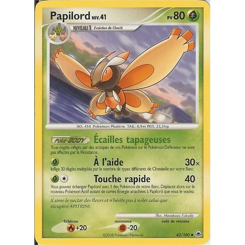 Pokemon - Papilord Niv 41 - Aube Majestueuse