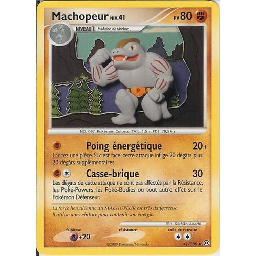 Pokemon - Machopeur Niv 41 - Tempête