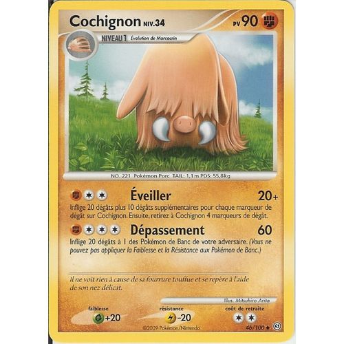 Pokemon - Cochignon Niv 34 - Tempête