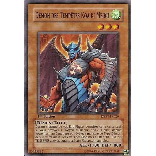 Demon Des Tempêtes Koa'ki Meiru - Commune - Vf - Rgbt