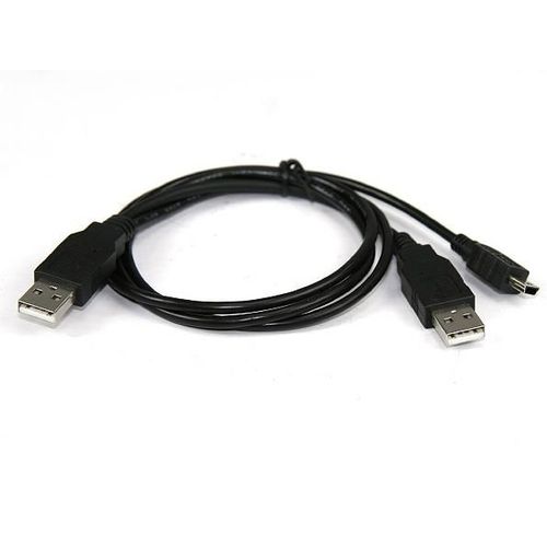 Syba CL-CAB20042 - Câble USB - mini USB type B (M) pour USB (M) - USB 2.0 - 91.4 cm - noir