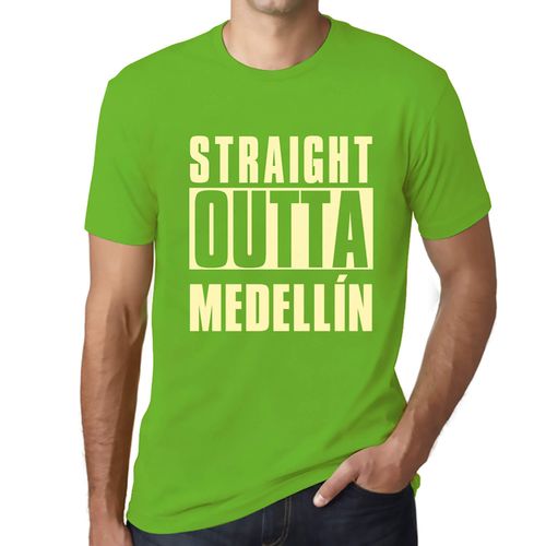 Homme Tee-Shirt Tout Droit Sorti De Medellín - Straight Outta Medellín - T-Shirt Graphique Éco-Responsable Vintage Cadeau Nouveauté