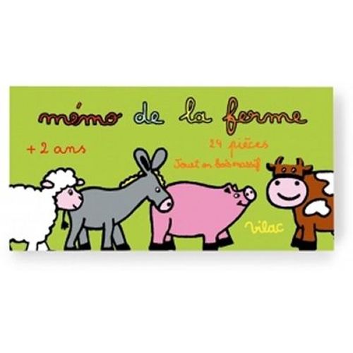 Mémo De La Ferme - 24 Pièces
