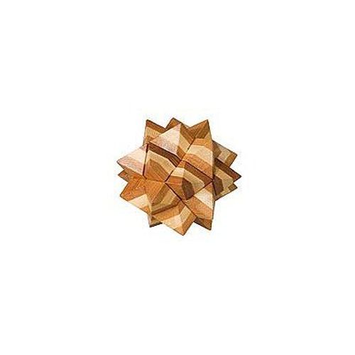 Casse-Tête En Bois Bamboo : Etoile