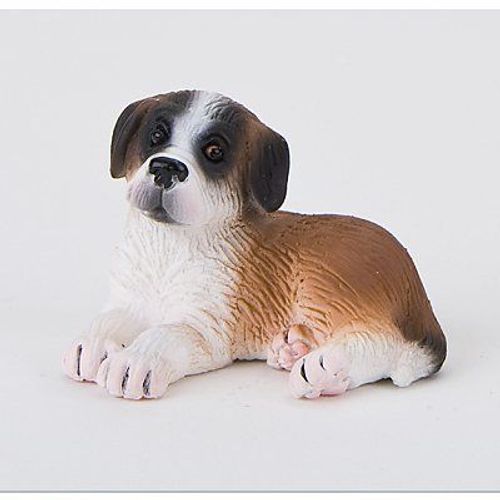 Figurine Chien : Saint Bernard Bébé