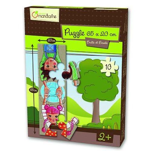 Puzzle 10 Pièces Vertical - Bulle Et Basile