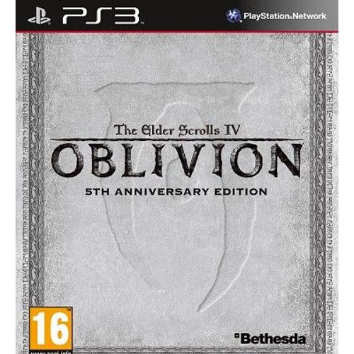 Ps3 The Elder Scrolls Oblivion 5th Anniversary