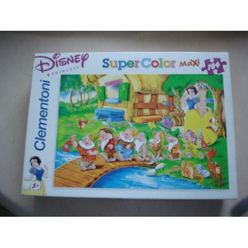 Super Color Maxi-Puzzle Disney Blanche Neige 104 Pieces