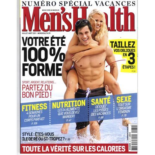 Men's Health N°32: Votre Ete 100% Forme/ Ogier/ Parker/ Voeckler/ Saldana/ Auriol/ Poker/ Mellouli