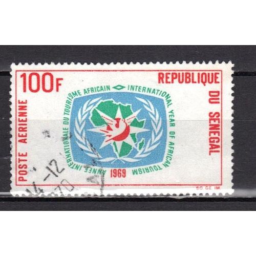 Senegal 1969 Pa : Année Internationale Du Tourisme - Timbre Oblitéré