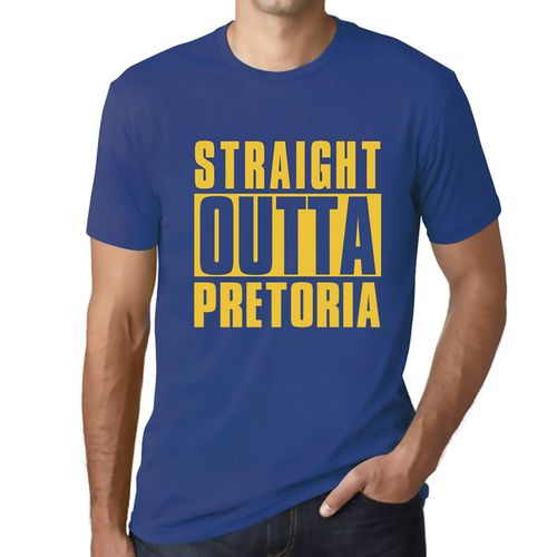 Homme Tee-Shirt Tout Droit Sorti De Pretoria - Straight Outta Pretoria - T-Shirt Graphique Éco-Responsable Vintage Cadeau Nouveauté