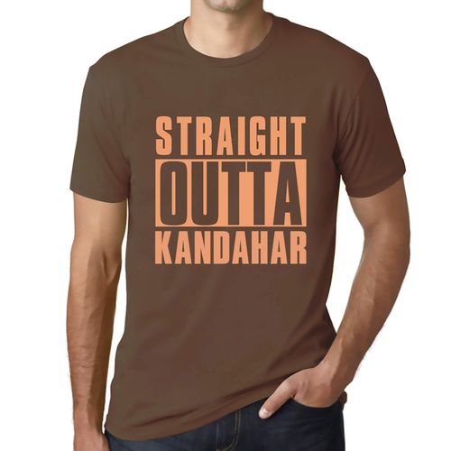 Homme Tee-Shirt Tout Droit Sorti De Kandahar - Straight Outta Kandahar - T-Shirt Graphique Éco-Responsable Vintage Cadeau Nouveauté