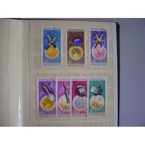 Hongrie - Série Complète De 7 Timbres Oblitérés De 1965 : Conquête Spatiale.