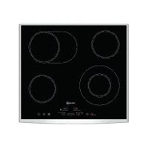 Neff Epur design T 1443 NO - Vitrocéramique - 4 plaques de cuisson - Niche - largeur : 56 cm - profondeur : 50 cm